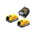 DEWALT AKUMULATOR 18V 1,7Ah POWERSTACK 2szt. + ŁADOWARKA DCB1102