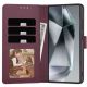 10. Etui Tech-Protect Wallet na Samsung Galaxy A36 / A56 / A37 5G - bordowe