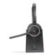 2. Lindy L118 Zestaw słuchawkowy Bezprzewodowy Opaska na głowę Biuro/centrum telefoniczne USB Type-C Bluetooth Podstawka do ładowania Czarny
