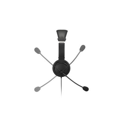 6. Kensington K33065WW słuchawki/zestaw słuchawkowy Przewodowa Opaska na głowę Biuro/centrum telefoniczne USB Typu-A Czarny