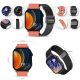 11. Smartwatch Gravity GT15-3 Czerwony Pasek Silikonowy + Czarna Bransoleta