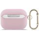 2. Etui Guess Grained Classic Logo na AirPods Pro 3 - różowe