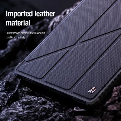 16. Etui Nillkin Bumper Leather Case Pro na Samsung Galaxy Tab S9+ - czarne