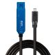 2. Lindy 43381 kabel USB USB 3.2 Gen 1 (3.1 Gen 1) 8 m USB C USB A Czarny, Niebieski