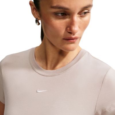 5. Koszulka damska Nike Sportswear Chill Knit kremowa FV5508 236