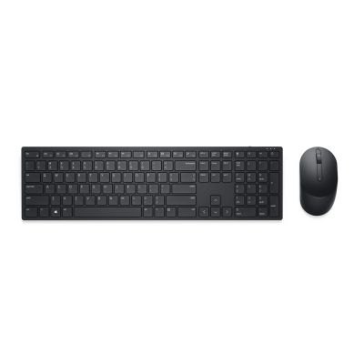 Dell Pro KM5221W - zestaw klawiatury i myszy QWERTZ - Niemiecki - czarny