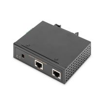 Splitter PoE+ przemysłowy. Gigabit, 802.3bt