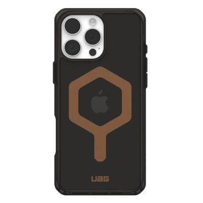 6. UAG Plyo Magsafe - obudowa ochronna do iPhone 16 Pro Max kompatybilna z MagSafe (black/bronze)