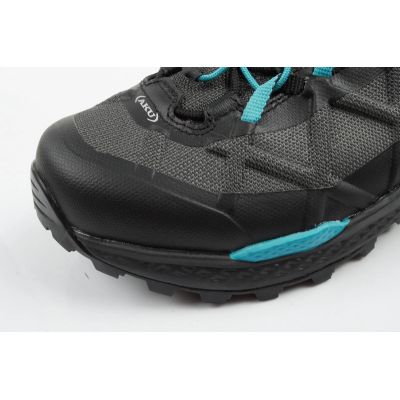 6. Buty turystyczne damskie AKU Rocket Mid DFS GTX - black/turquoise