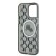 7. Etui Karl Lagerfeld IML Monogram Karl & Choupette Head MagSafe na iPhone 15 Pro Max - czarne