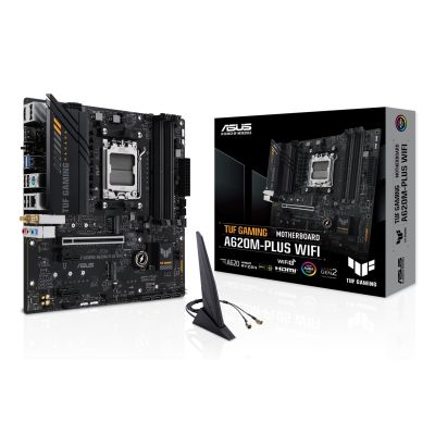 ASUS TUF GAMING A620M-PLUS WIFI AMD A620 Gniazdo AM5 micro ATX