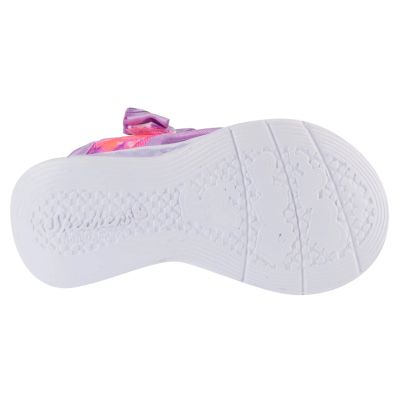4. Skechers S-Lights: Flutter Hearts Sandal - Blurry Love 303110L-PKLV Różowe 29