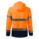 5. Kurtka Rimeck HV Guard 4 in 1 M MLI-5V298 fluorescencyjny pomarańczowy