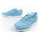 8. Reebok buty damskie sportowe Classic sneakersy błękitne modne skóra