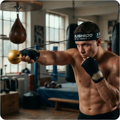 3. Piłka refleksowa na głowę | ProFighter | DBX Bushido