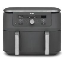 Ninja DZ400EU frytkownica Podwójny 9,5 l Autonomiczny 2470 W Frytkownica na gorące powietrze Szary