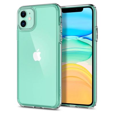 11. Etui Spigen Ultra Hybrid na iPhone 11 - przezroczyste