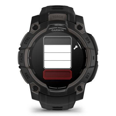 17. Zegarek sportowy Garmin Instinct 3 AMOLED 45mm Czarny