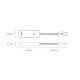 16. Baseus Lite Series zewnętrzna karta sieciowa USB Typ C - RJ-45 1Gbps (1000Mbps) czarny (WKQX000301)