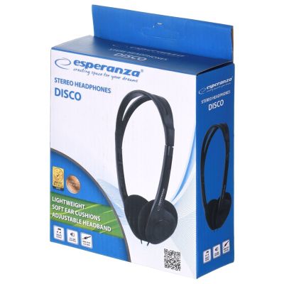 2. Słuchawki Esperanza Disco EH119 (kolor czarny)