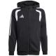 2. Bluza dla dzieci adidas Tiro 26 League Sweat Full Zip Hoodie czarna KF3324
