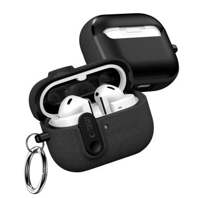 3. Etui Tech-Protect Slim Hook na Samsung Galaxy Buds 3 / 3 FE / 3 Pro - czarne