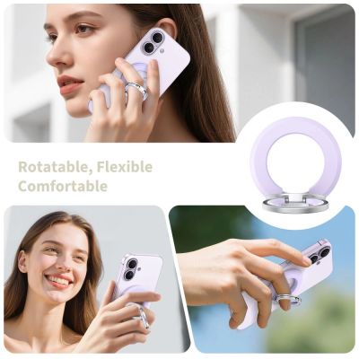 7. Uchwyt Tech-Protect MMR500 MagSafe na telefon - fioletowy