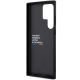 7. Etui BMW Leather Stamp Tricolor na Samsung Galaxy S23 Ultra - czarne