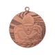 9. Medal brązowy - pływanie - medal stalowy
