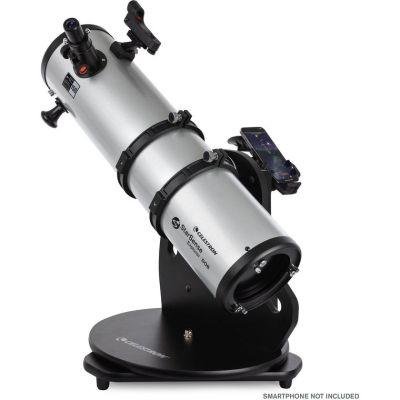 4. Teleskop Celestron StarSense Explorer 150mm Reflektor 459x Czarny, Srebrny