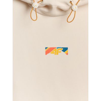 9. Bluza dresowa regular z kapturem męska 4F 4FRSS26TSWSM2894-12S