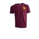 Koszulka Wood Wood Ace AA T-shirt Burgundy - 10235702-2222-Burgundy