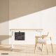 10. Activejet Organizer na biurko APB-002B. Obrotowa tablica perforowana. Kolor czarny matowy.