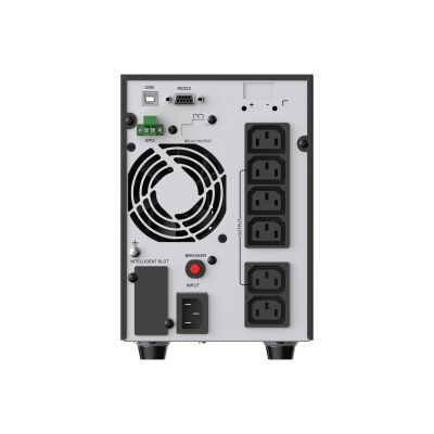 3. Zasilacz UPS Conceptronic ZEUS52E2K 2000VA 1800W Online Tower UPS - IEC - Podwójna przetwornica (Online) - 2 kVA - 1800 W - Sinus - 220 V - 240 V
