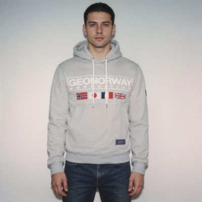 3. Bluza Geographical Norway Great Blended DB 317 M WY8612H/GN-Blended Grey