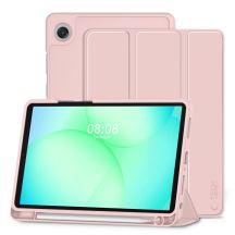 Etui TechProtect SmartCase Pen na Samsung Galaxy Tab A9+ / A11+ Plus 11.0 X210 / X215 / X216 / X230 / X235 / X236 - różowe