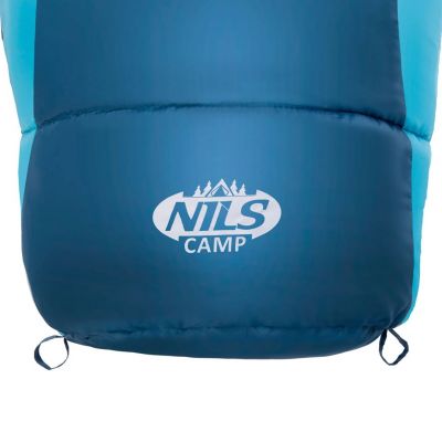 12. Śpiwór NILS CAMP NC2012 szaro-niebieski