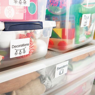 17. Etykiety Dymo do różnych zastosowań 57x32mm białe 2093095 12 rulonów