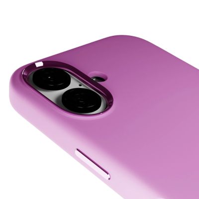 5. Etui silikonowe Puro Icon Mag Pro MagSafe do iPhone 16 - różowe