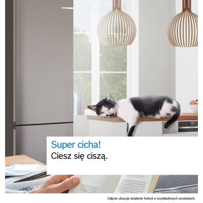 20. Chłodziarko-zamrażarka BOSCH KGN49OCAF