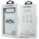 8. Etui Karl Lagerfeld IML Choupette Sketch Logo MagSafe na iPhone Air - przezroczyste