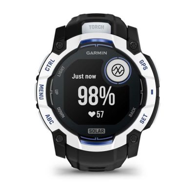 Smartwatch Garmin Instinct 3 Solar 010-02935-03 50mm czarno-biały