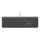 4. Logitech 920-013343 klawiatura Dołączona myszka Dom/Biuro USB QWERTZ Niemiecki Grafitowy