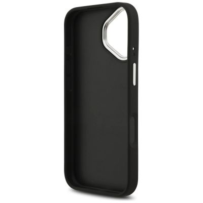 7. Etui Guess Grained Big 4G Classic Logo na iPhone 17 - czarne