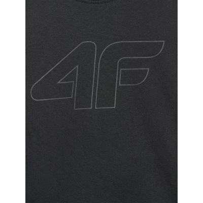 6. T-shirt regular z nadrukiem chłopięcy 4F 4FJRMM00TTSHM3255-20S