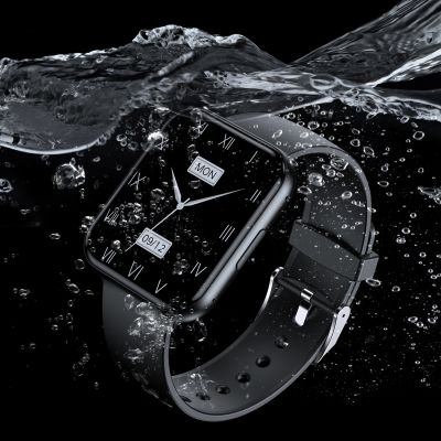 10. Smartwatch Choetech WT001 z funkcją odbierania połączeń IP67 - czarny