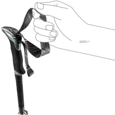 11. Kije trekkingowe LEKI TR MAKALU FX, 110-130cm zielone