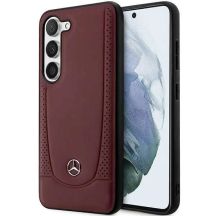 Etui Mercedes Leather Urban Bengale na Samsung Galaxy S23+ - czerwone