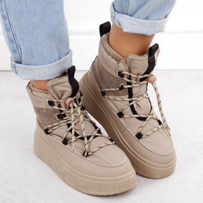 7. Śniegowce Potocki botki na pltformie W 72302 WOL280B