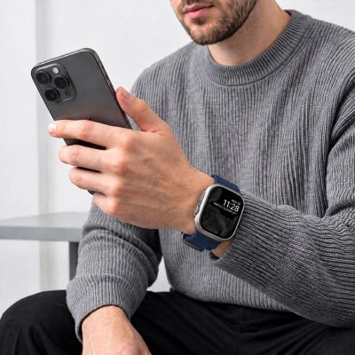 4. Pasek Tech-Protect Motion na Apple Watch 44 / 45 / 46 / 49 mm - niebieski